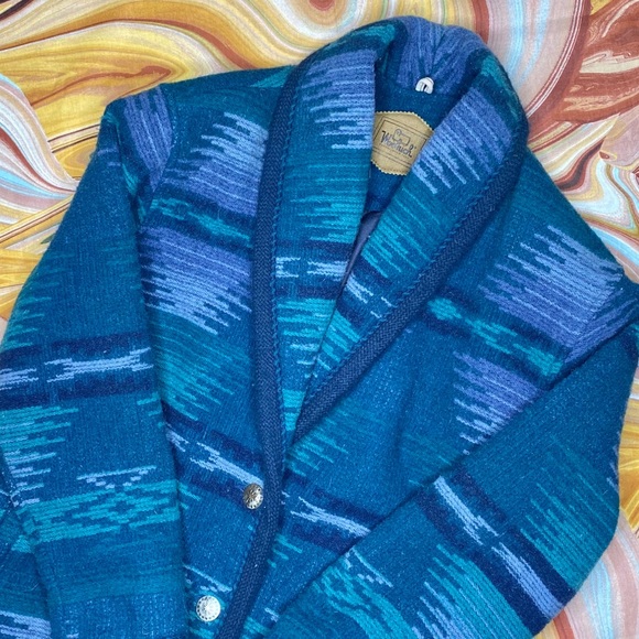 Woolrich Jackets & Blazers - Vintage Woolrich Jacket Small Blue Green Wool